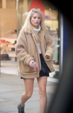 LOTTIE MOSS Out Shopping on Kins Road in London 02/12/2018