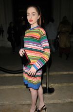 LOUISA CONNOLLY-BURNHAM at Pam Hogg Show at London Fashion Week 02/16/2018