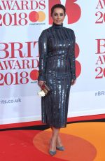 LOUISE REDKNAPP at Brit Awards 2018 in London 02/21/2018