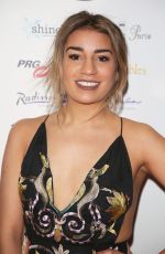 LUCIE SHORTHOUSE at Whatsonstage Awards in London 02/25/2018