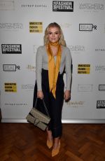 LUCY FALLON at Manchester Fashion Festival at Manchester Hall 02/23/2018