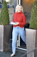 LUCY FALLON Out and About in Leeds 02/01/2018