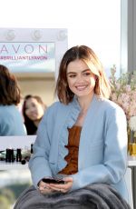 LUCY HALE at Avon New Glow Collection Launch in Los Angeles 02/22/2018