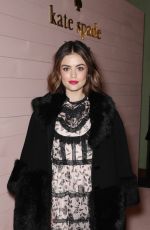 LUCY HALE at Kate Spade Presentation at NYFW in New York 02/09/2018