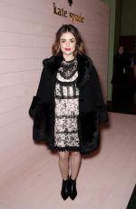 LUCY HALE at Kate Spade Presentation at NYFW in New York 02/09/2018