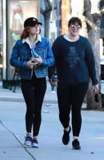 LUCY HALE Heading to a Gym in Studio City 02/18/2018