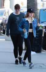 LUCY HALE Heading to a Gym in Studio City 02/18/2018