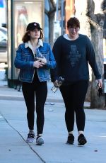 LUCY HALE Heading to a Gym in Studio City 02/18/2018