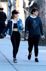 LUCY HALE Heading to a Gym in Studio City 02/18/2018