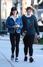 LUCY HALE Heading to a Gym in Studio City 02/18/2018