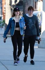 LUCY HALE Heading to a Gym in Studio City 02/18/2018