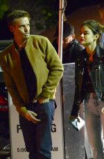 LUCY HALE Out for Dinner in Los Angeles 02/15/2018