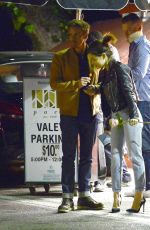 LUCY HALE Out for Dinner in Los Angeles 02/15/2018