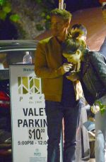 LUCY HALE Out for Dinner in Los Angeles 02/15/2018