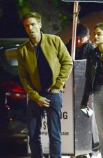 LUCY HALE Out for Dinner in Los Angeles 02/15/2018