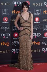 MACARENA GARCIA at 32nd Goya Awards in Madrid 02/03/2018