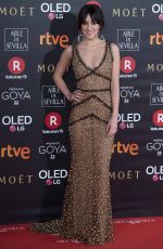 MACARENA GARCIA at 32nd Goya Awards in Madrid 02/03/2018