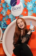 MADELAINE PETSCH at Biore Skincare Launch New Baking Soda Acne Cleansing Foam in New York 02/12/2018