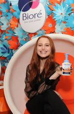 MADELAINE PETSCH at Biore Skincare Launch New Baking Soda Acne Cleansing Foam in New York 02/12/2018