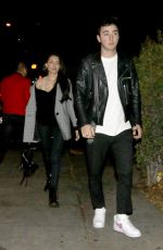 MADISON BEER and Zack Bia at Delilah Nightclub in West Hollywood 02/04/2018