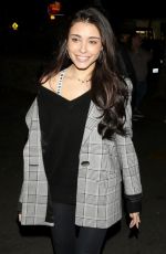 MADISON BEER and Zack Bia at Delilah Nightclub in West Hollywood 02/04/2018