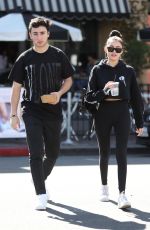 MADISON BEER and Zack Bia Out for Lunch at Alfred