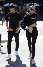 MADISON BEER and Zack Bia Out for Lunch at Alfred