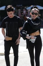 MADISON BEER and Zack Bia Out for Lunch at Alfred