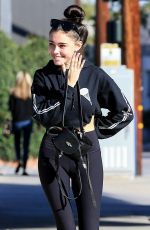 MADISON BEER and Zack Bia Out for Lunch at Alfred