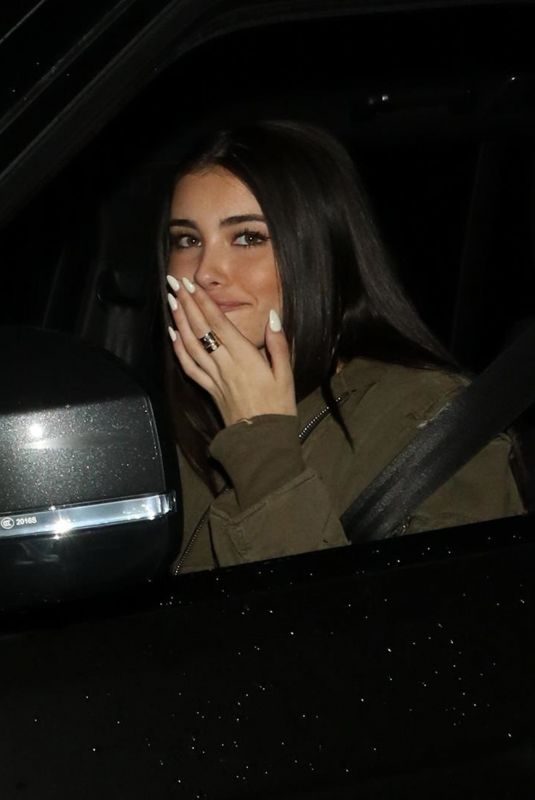 MADISON BEER Leaves Craig’s Restaurant in West Hollywood 02/26/2018