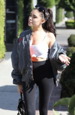 MADISON BEER Out and About in Los Angeles 01/31/2018
