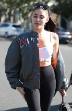 MADISON BEER Out and About in Los Angeles 01/31/2018