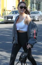 MADISON BEER Out and About in Los Angeles 01/31/2018