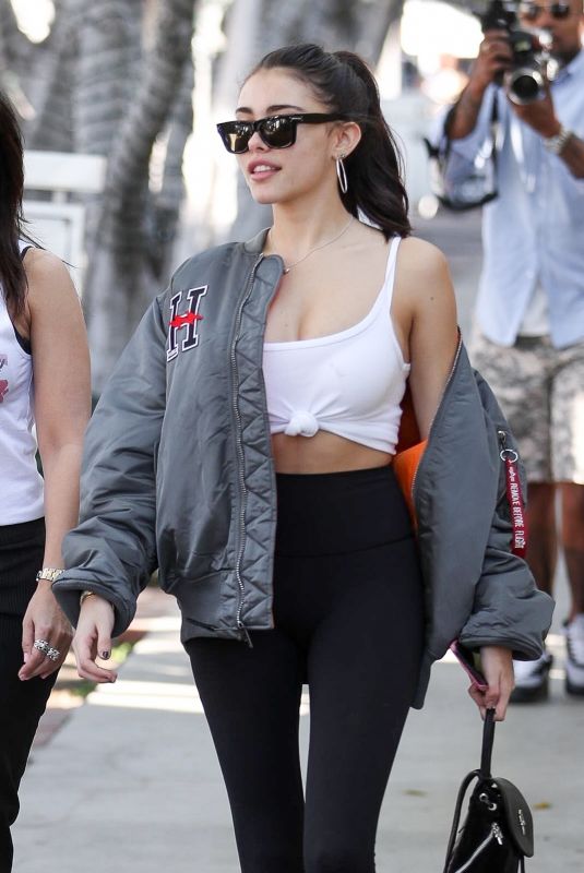 MADISON BEER Out and About in Los Angeles 01/31/2018