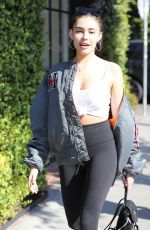 MADISON BEER Out and About in Los Angeles 01/31/2018