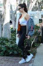 MADISON BEER Out and About in Los Angeles 01/31/2018