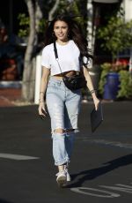 MADISON BEER Out for Lunch at Fred Segal in West Hollywood 02/15/2018