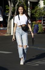 MADISON BEER Out for Lunch at Fred Segal in West Hollywood 02/15/2018