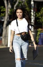 MADISON BEER Out for Lunch at Fred Segal in West Hollywood 02/15/2018