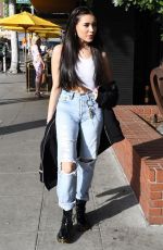 MADISON BEER Out for Lunch in Beverly Hills 02/01/2018