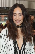 MAGGIE Q at Tory Burch Show at New York Fashion Week 02/09/2018