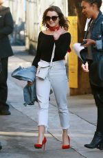 MAISIE WILLIAMS Arrives at Jimmy Kimmel Live!