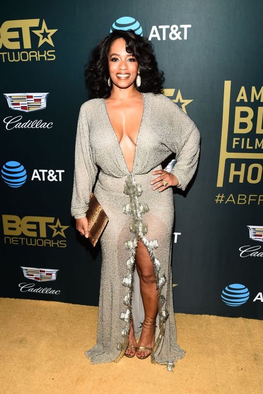 MALYSSA FORD at American Black Film Festival in Los Angeles 02/25/2018