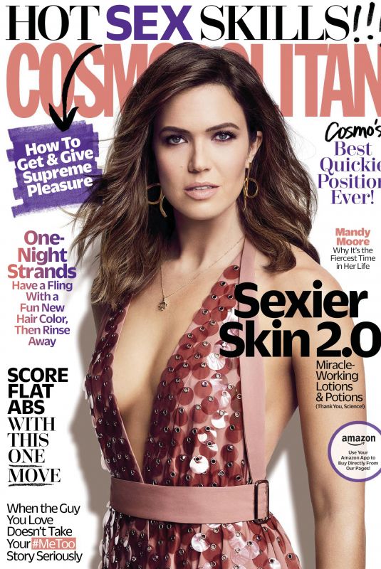 MANDY MOORE in Cosmopolitan Magazine, March 2018