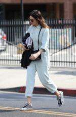 MANDY MOORE Leaves a Salon in Los Angeles 02/12/2018