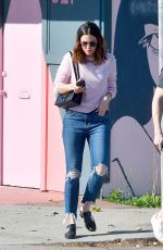 MANDY MOORE Out and About in Los Angeles 02/17/2018