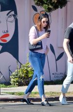 MANDY MOORE Out and About in Los Angeles 02/17/2018