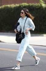 MANDY MOORE Shows Off New Haircut Out in Los Angeles 02/12/2018