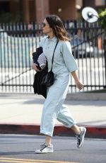 MANDY MOORE Shows Off New Haircut Out in Los Angeles 02/12/2018