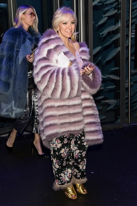 MARGARET JOSEPHS Leaves Carmen Marc Valvo Fashion Show in New York 02/11/2018
